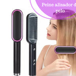 LissControl™ - Cepillo Alisador (Color: Negro/Dorado)🪮💆‍♀️🌷