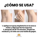 SoftGlow™ ✨ – Spray Depilador para Hombres y Mujeres - Depilación Sin Dolor 🌙