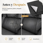 LeatherFix Pro™ — Parche Adhesivo de Reparación Instantánea