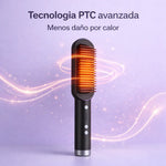 LissControl™ - Cepillo Alisador (Color: Negro/Dorado)🪮💆‍♀️🌷