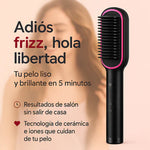 LissControl™ - Cepillo Alisador (Color: Negro/Dorado)🪮💆‍♀️🌷