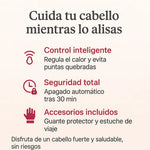 LissControl™ - Cepillo Alisador (Color: Negro/Dorado)🪮💆‍♀️🌷