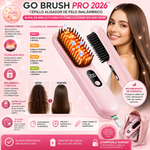 GoBrush-Pro™💕✨ Alisa tu Cabello en Minutos y Sin Cables 🔋