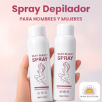 SoftGlow™ ✨ – Spray Depilador para Hombres y Mujeres - Depilación Sin Dolor 🌙