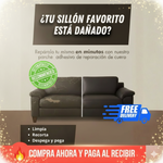 LeatherFix Pro™ — Parche Adhesivo de Reparación Instantánea