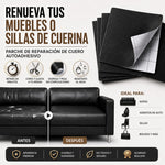 LeatherFix Pro™ — Parche Adhesivo de Reparación Instantánea