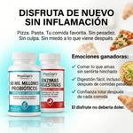 Combo Digestión Total™ — 16 Enzimas + 60 Billones de Probióticos | Restaura el equilibrio intestinal y combate las molestias digestivas